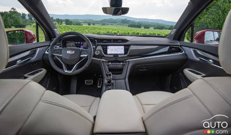 Cadillac XT6 Sport 2020, intérieur