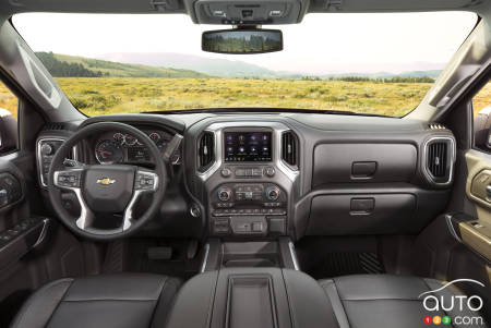 Chevrolet Silverado 1500 LTZ 2020, intérieur