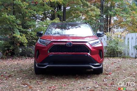 2021 Toyota RAV4 Prime, front
