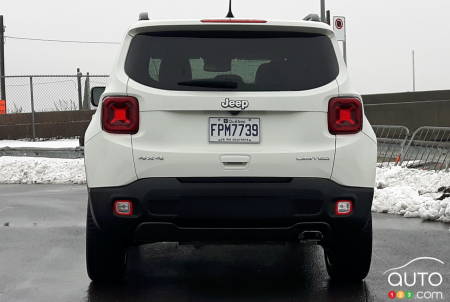 Jeep Renegade 2020, arrière