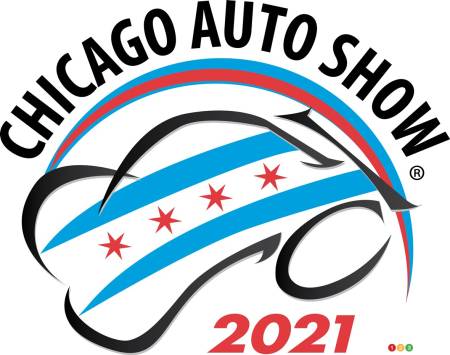Logo of the 2021 Chicago Auto Clearly show