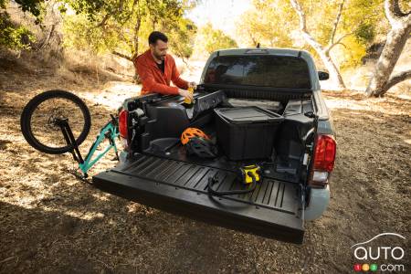 2022 Toyota Tacoma Trail, bed