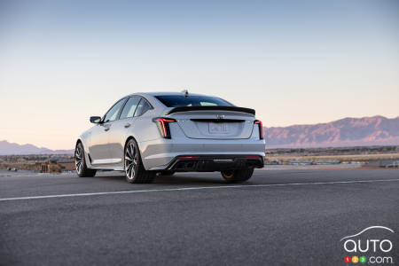 Cadillac CT5-V Blackwing, three-quarters rear