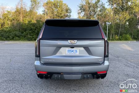 2022 Cadillac Escalade-V, rear