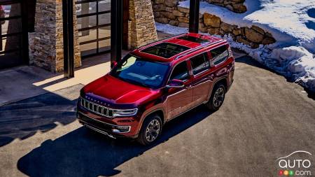 Jeep Wagoneer 2022, de haut