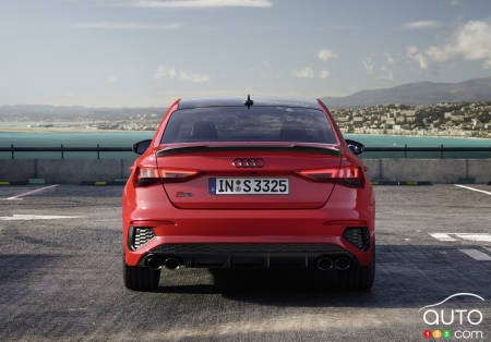 2022 Audi S3, back