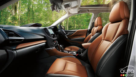 2022 Subaru Forester (Japan), interior