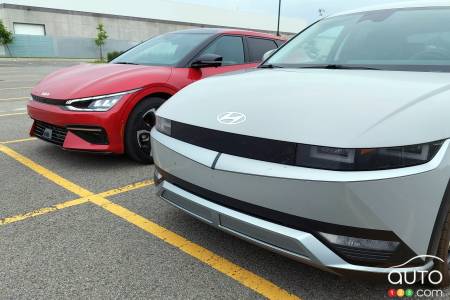 Les Kia EV6 et Hyundai Ioniq 5, deux modèles en rupture totale de stock présentement