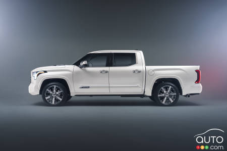 Toyota Tundra Capstone 2022, profil