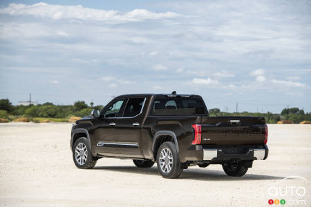 2022 Toyota Tundra  1794 Edition, three-quarters rear