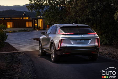 Cadillac Lyriq 2023, arrière