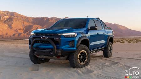 The 2023 Chevrolet Colorado ZR2 with the Desert Boss package