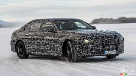 The BMW i7 in Sweden