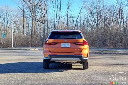 Rear of 2023 BMW X1