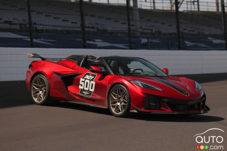 Exterior design of 2023 Chevrolet Corvette Z06