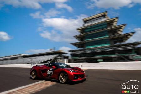 La Chevrolet Corvette Z06 2023 en piste