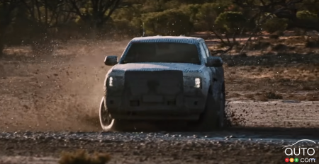 2023 Ford Ranger, front