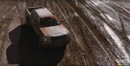 2023 Ford Ranger, from above