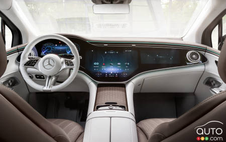 2023 Mercedes-Benz EQE SUV, interior