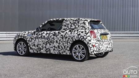 Mini Cooper 2023, trois quarts arrière