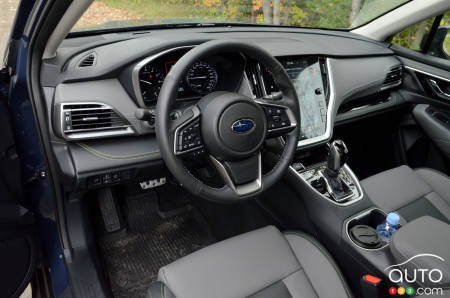 Steering wheel of 2023 Subaru Outback