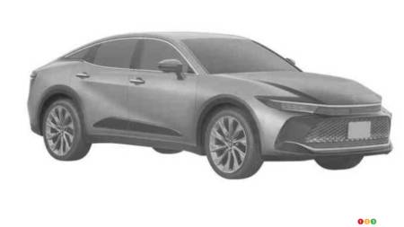 Image de brevet de la Toyota Crown, fig. 1