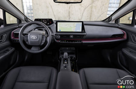 Interior of 2023/24 Toyota Prius Prime