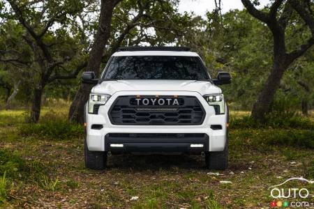 2023 Toyota Sequoia TRD Pro, front