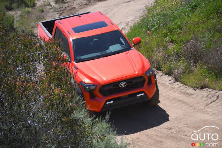 2024 Toyota Tacoma i-Force Max, from above