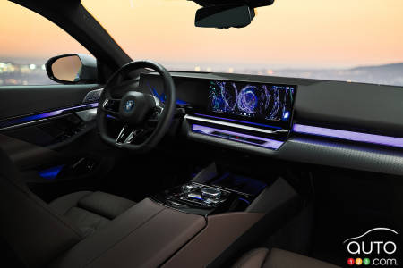 BMW i5 2024, intérieur