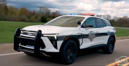 The new 2024 Chevrolet Blazer EV PPV