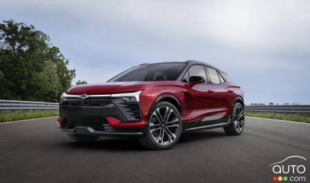 2024 Chevrolet Blazer EV, three-quarters front