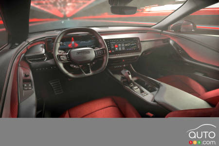 Interior of the 2024 Dodge Charger Daytona