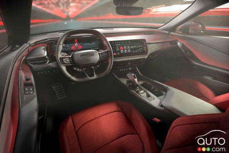 Interior of the 2024 Dodge Charger Daytona