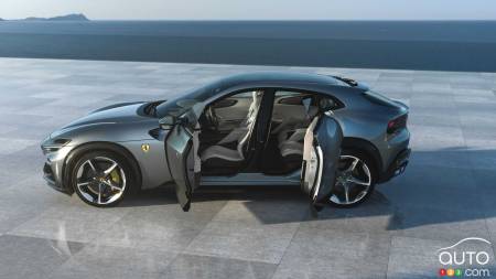 Ferrari Purosangue 2024, portes ouvertes