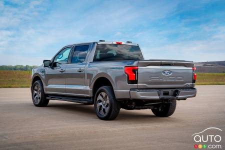 Ford F-150 Lightning 2024 gris