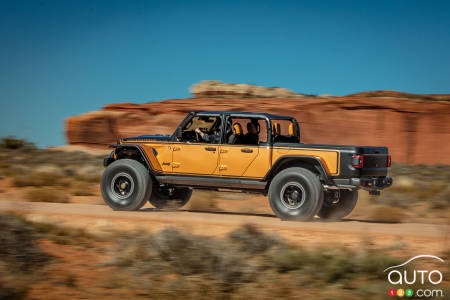 Le tout nouveau concept, Jeep Gladiator Rubicon High Top