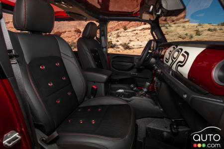 Interior of Jeep Low Down Concept