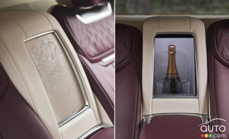 Champagne holder in 2024 Land Rover Range Rover Carmel