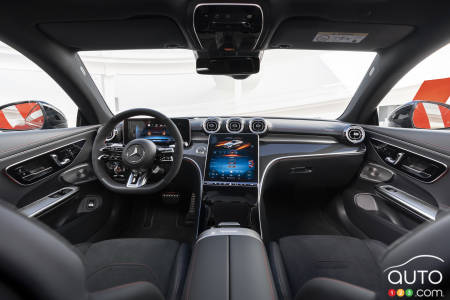 Mercedes-AMG CLE 53 Coupe 2024, intérieur