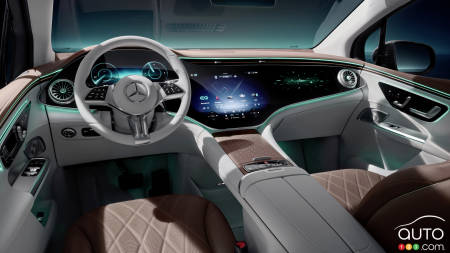 2024 Mercedes-AMG EQE SUV, interior