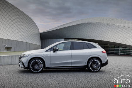 2024 Mercedes-AMG EQE SUV, profile