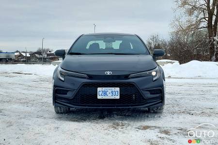 Toyota Corolla hybride 2024, avant
