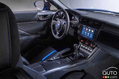 Subaru BRZ tS 2024, intérieur