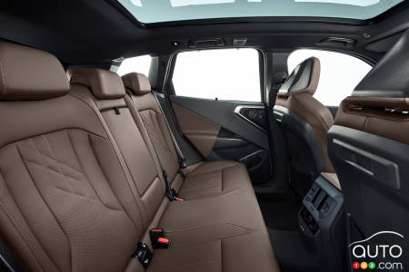 BMW X3 30 xDrive 2025, deuxième rangée de sièges