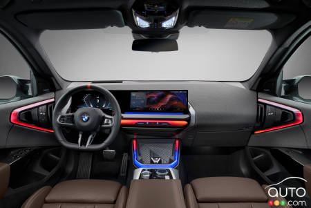 BMW X3 M50 xDrive 2025, intérieur