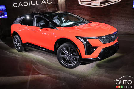 Exterior design of 2025 Cadillac Optiq
