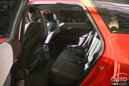 Seating of 2025 Cadillac Optiq