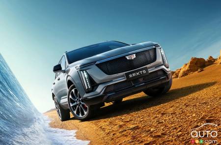 Exterior design of the 2025 Cadillac XT5 (China)