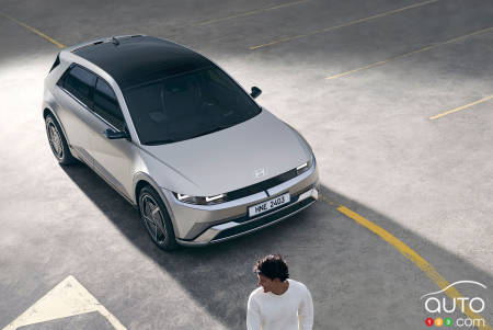 2025 Hyundai Ioniq 5 (South Korea), from above